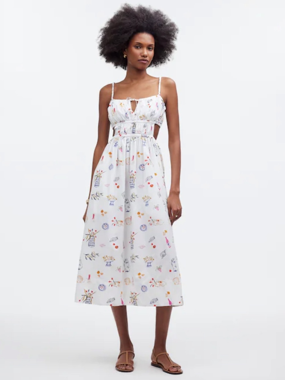 Lisa Says Gah! Dress 8 Cutout White
